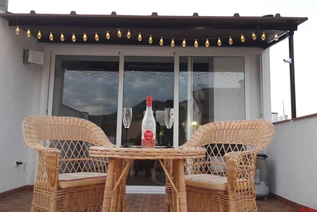 Apartamento Casa Con Vistas Al Campo Y Cocina Con Terraza Villanueva de San Juan Dış mekan fotoğraf