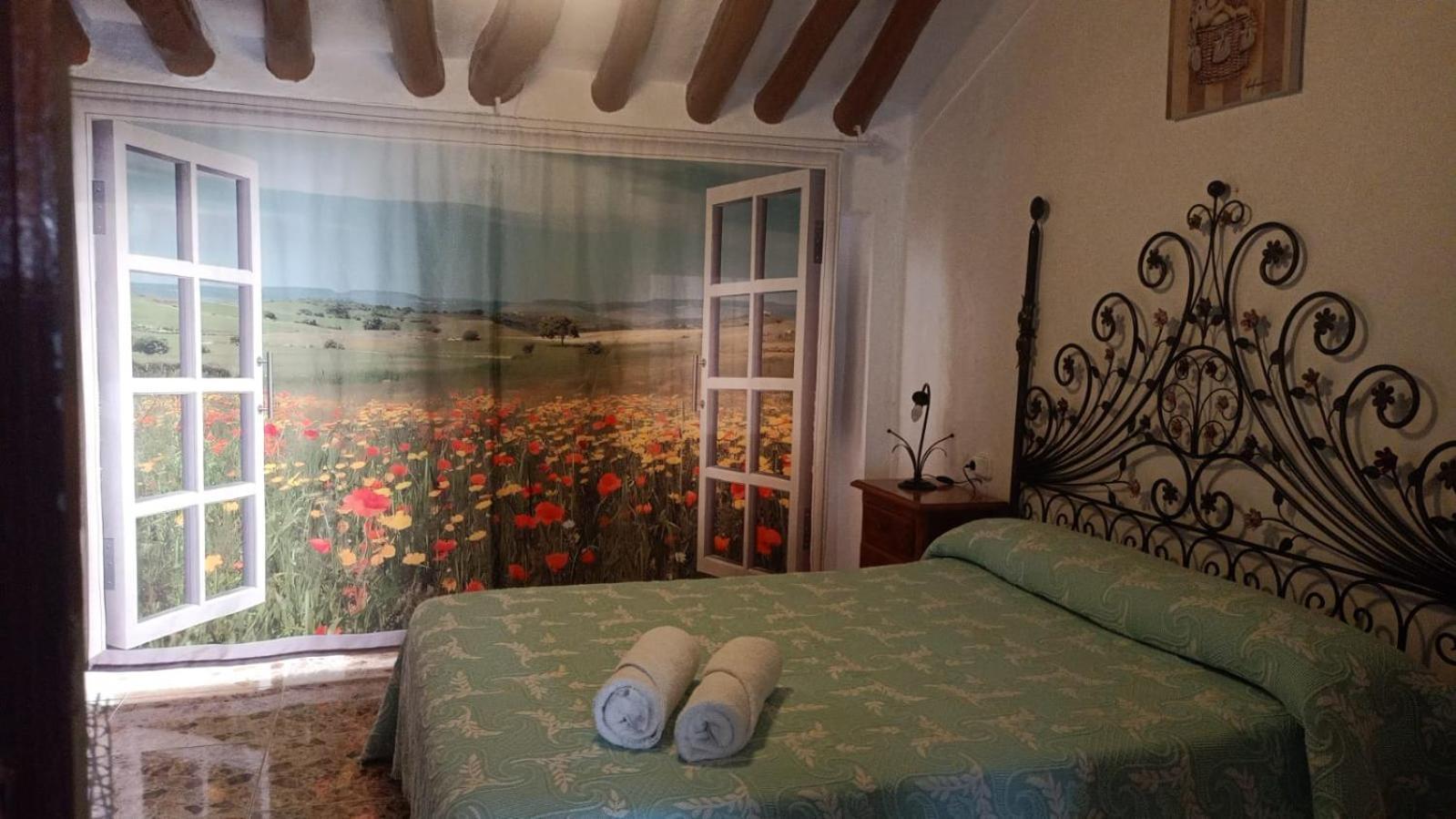 Apartamento Casa Con Vistas Al Campo Y Cocina Con Terraza Villanueva de San Juan Dış mekan fotoğraf